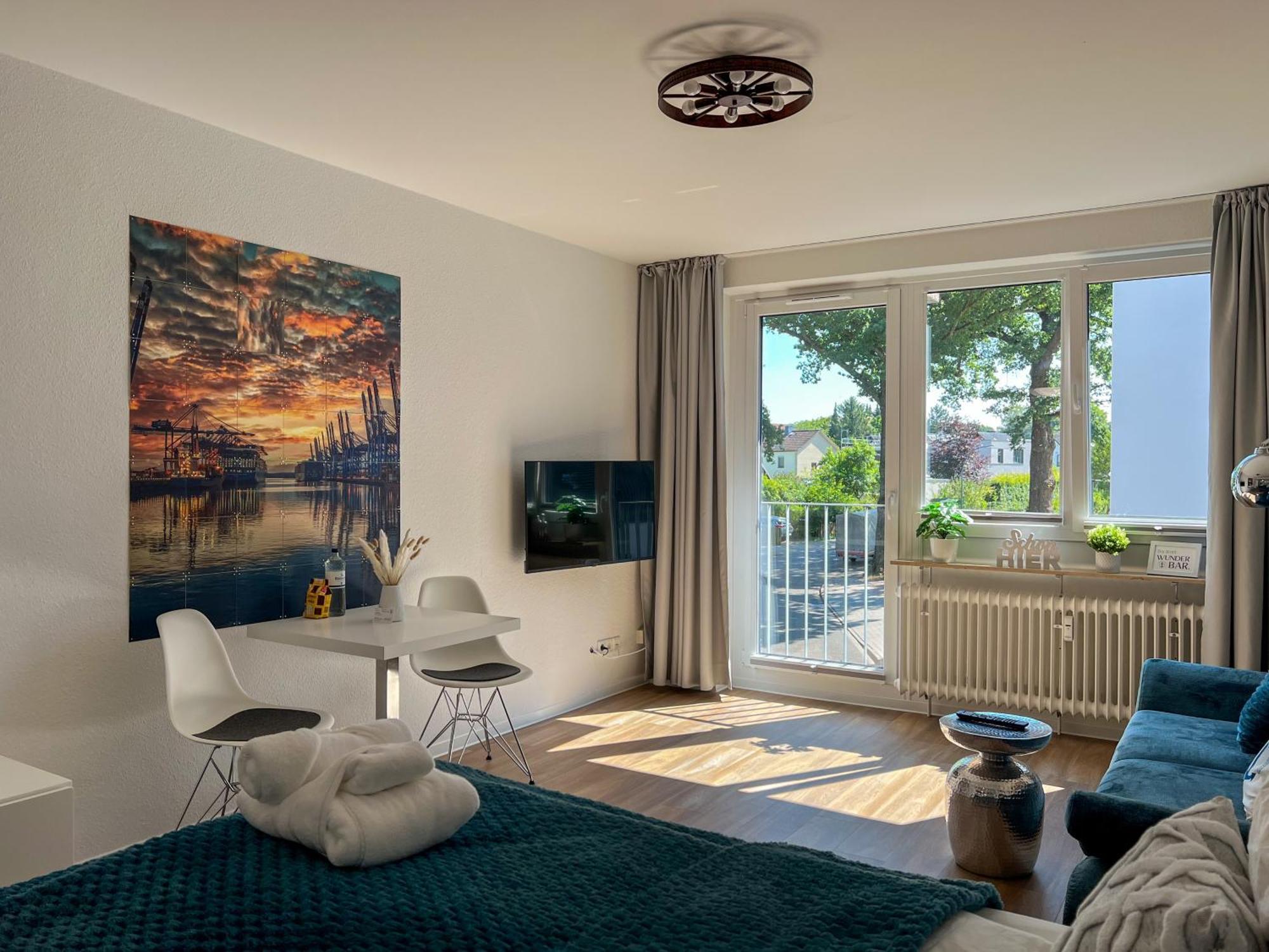 Ankerherz Appartements Bei Blankenese Hamburg Zimmer foto